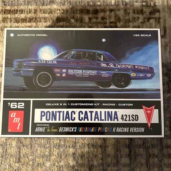 AMT 62 Pontiac Catalina 421SD model kit - Picture 1 of 4